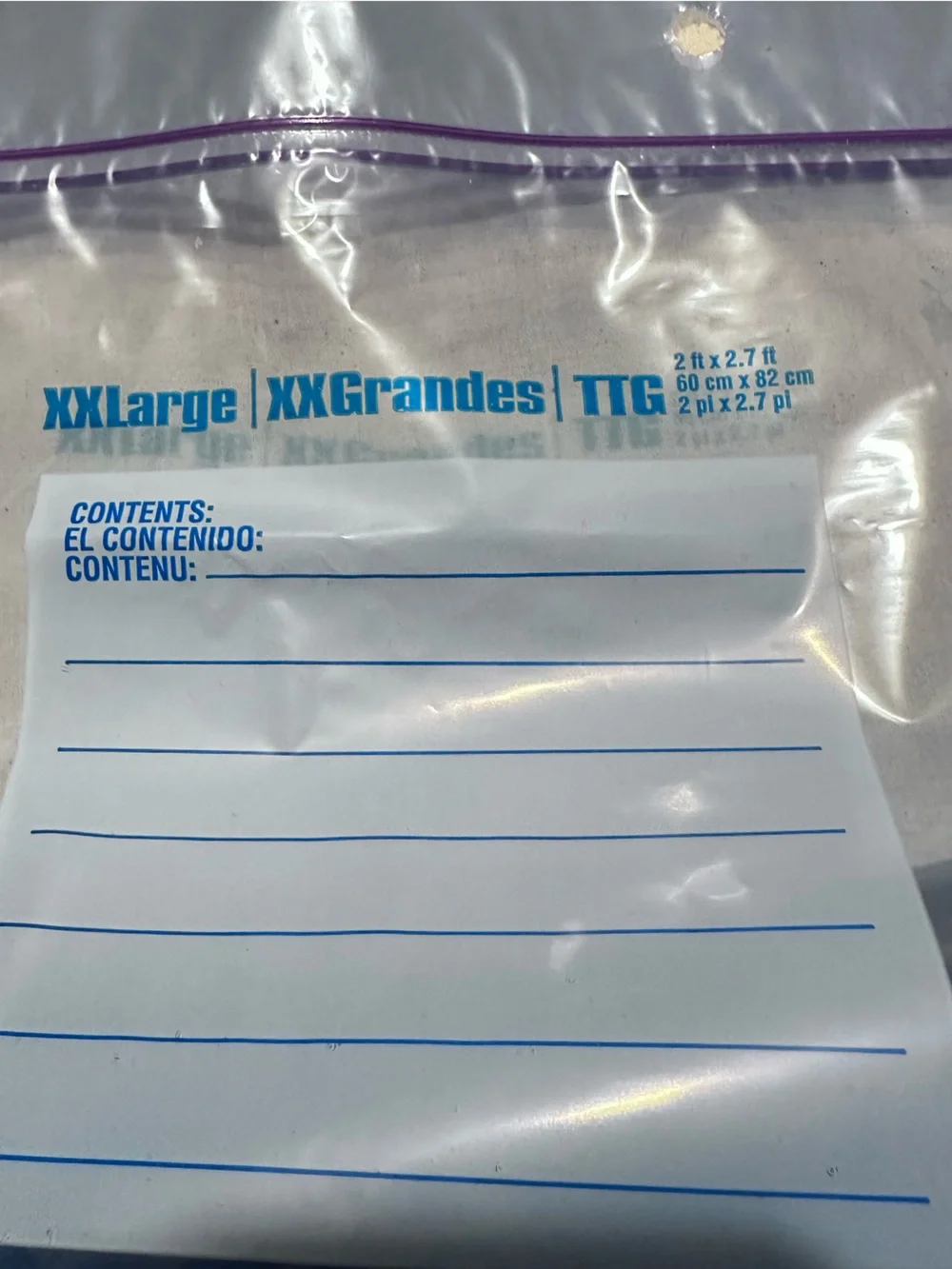 SC Johnson | Bag | Ziploc Big Bags XXL